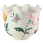 WILD FLOWER - κασπό κεραμικό φλοράλ, λευκό