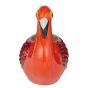 FLAMINGO - κασπό κεραμικό 27cm, πορτοκαλί