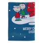 PEANUTS - πετσέτα κουζίνας βαμβακερή "Merry Christmas Everyone"