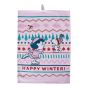 PEANUTS - πετσέτα κουζίνας βαμβακερή "Happy Winter"