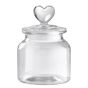 SWEET HEART - δοχείο αποθήκευσης γυάλινο "Heart" 650ml