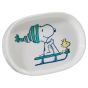 PEANUTS - πιάτο διακοσμητικό "Snoopy Sled"