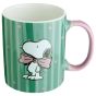 PEANUTS - κούπα 380 ml, πράσινη