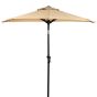 SIESTA - ομπρέλα κήπου ημικυκλική μπεζ
