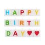 LOVE LETTERS - κεριά Happy Birthday 15τμχ
