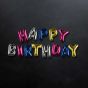 UPPER CLASS - μπαλόνια πολύχρωμα "HAPPY BIRTHDAY"