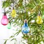 SUNLIGHT - αλυσίδα με χρωματιστες λάμπες LED, ηλιακής ενέργειας