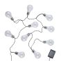 SUNLIGHT - αλυσίδα με διάφανες λάμπες LED, ηλιακής ενέργειας