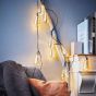 BULB LIGHTS - LED φωτεινή αλυσίδα με λαμπτήρες κίτρινου φωτός