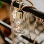 BULB LIGHTS - 15 LED λάμπες με φυσικό σχοινί και μετασχηματιστή