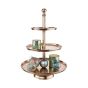 BANQUET - εταζέρα 3 δίσκων , 66cm, χρυσό