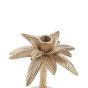 GOLDEN NATURE - κηροπήγιο, φοίνικας 23cm