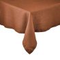 RIGA - τραπεζομάντηλο λινό 160x160 cm σκούρο πορτοκαλί