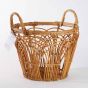 WOODSTOCK - καλάθι από ραττάν, υφαντό, Small