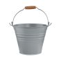 ZINC - κουβάς 8 λίτρων, γκρι