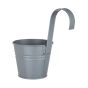 ZINC - κασπό κρεμαστό Δ13cm, γκρι