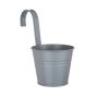 ZINC - κασπό κρεμαστό Δ13cm, γκρι