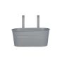ZINC - κασπό κρεμαστό 33cm, γκρι