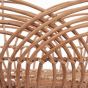 BOTANICAL - καλάθι πλεκτό από rattan, μεγάλο μέγεθος