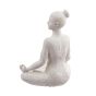LOTUS - διακοσμητικό άγαλμα 24cm, λευκό