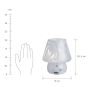 MISS MARBLE - φωτιστικό LED Υ20,5cm, λευκό