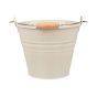 ZINC - κουβάς 8 λίτρων, μπεζ