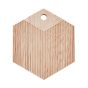 OAK KITCHEN - δίσκος κοπής εξάγωνος