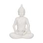 BUDDHA - άγαλμα με βάση για ρεσό, λευκό