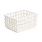 CRAFT - καλάθι κεραμικό 20x16cm, κρεμ