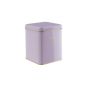 TIN TIN - κουτί μεταλλικό για τσάι, λιλά