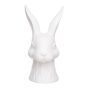 EASTER - Πασχαλινό διακοσμητικό λαγουδάκι 38cm, κεραμικό λευκό