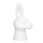 EASTER - Πασχαλινό διακοσμητικό λαγουδάκι 38cm, κεραμικό λευκό