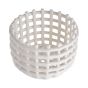 CRAFT - καλάθι κεραμικό Δ16cm, κρεμ