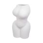 EVA - βάζο κεραμικό "σιλουέτα" 32cm, κρεμ