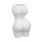 EVA - βάζο κεραμικό "σιλουέτα" 32cm, κρεμ