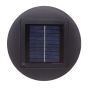 SOLARUS - φανάρι ηλιακής ενέργειας Υ37cm, μαύρο