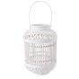BAMBOO NIGHTS - φανάρι Υ30cm, λευκό