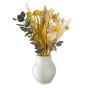 PAULA - βάζο κεραμικό 25cm, λευκό