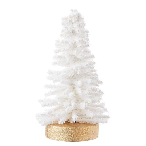 X-MAS - διακοσμητικό χιονισμένο δεντράκι, 12cm