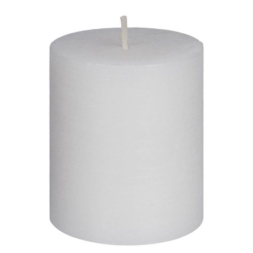 RUSTIC - κερί, H8cm, κρεμ