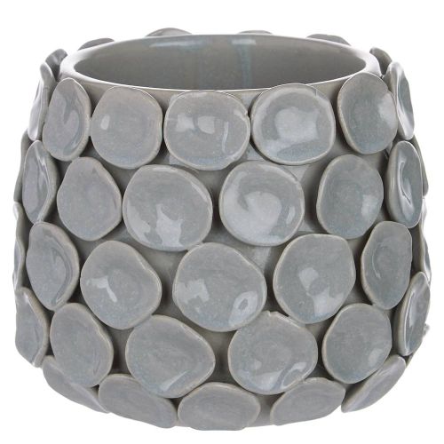 SKY - κασπό Δ17cm, γκρι/μπλε