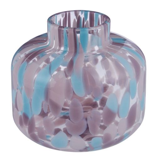 CONFETTI - βάζο μίνι Δ10cm, μωβ