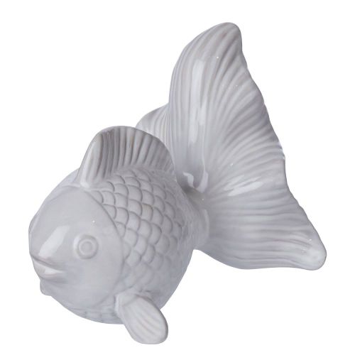 KOI - διακοσμητικό κεραμικό, λευκό