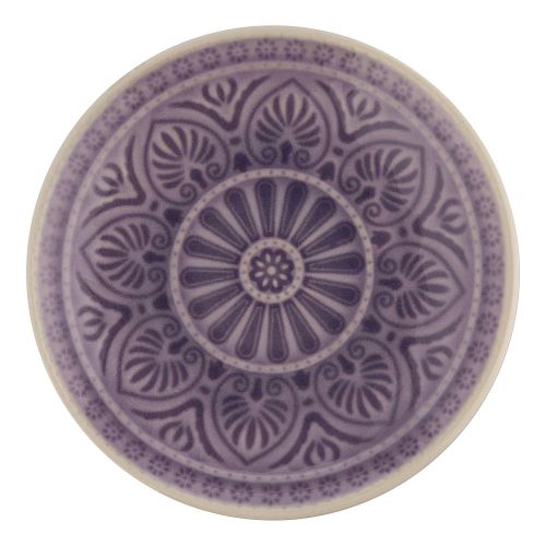 SUMATRA - πιάτο Δ14cm, μωβ