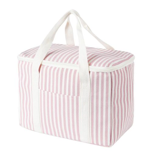 KEEP COOL - ισοθερμική τσάντα, ροζ-λευκό