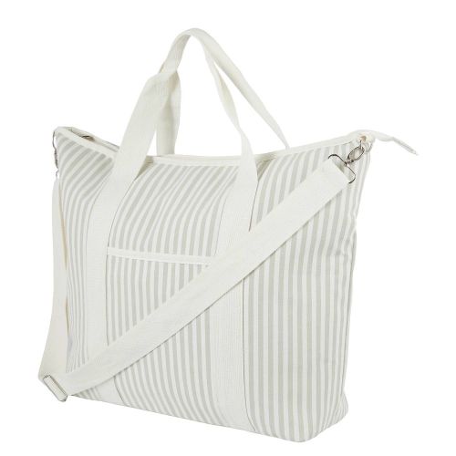 KEEP COOL - ισοθερμική τσάντα, μεγάλη, γκρι-λευκό