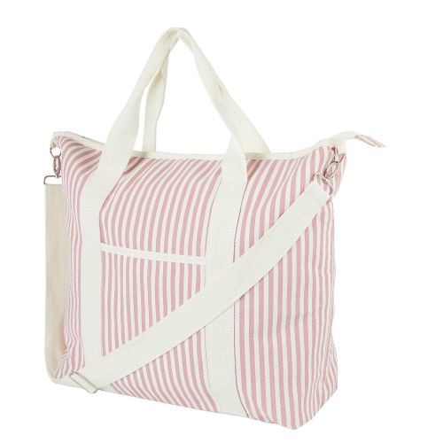 KEEP COOL - ισοθερμική τσάντα, μεγάλη, ροζ-λευκό