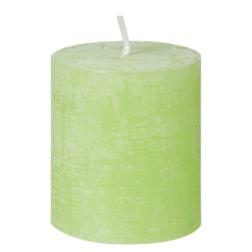 RUSTIC - κερί Δ6,8 x 8 cm, κίτρινο