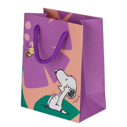 PEANUTS - τσάντα δώρου μικρή, πορτοκαλί