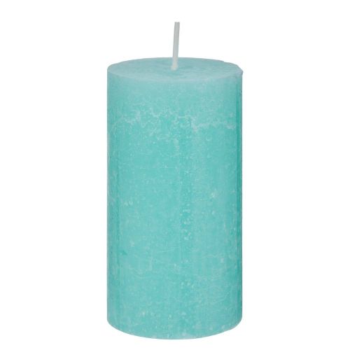 RUSTIC - κερί 6,8x13cm, μέντα